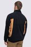 Macpac Men's Heritage Fleece Pullover, Black/Bone Brown, hi-res