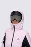 Macpac Women's Carve Ski Jacket, Black/Festival Bloom, hi-res