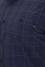 Macpac Men's Travel Lite Short Sleeve Shirt, Black Iris Check, hi-res