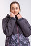 Macpac Women's Lyford Snow Jacket, Nine Iron/Wisteria Print, hi-res