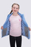 Macpac Kids' Mini Mountain Hooded Fleece Jacket, Chambray Blue, hi-res