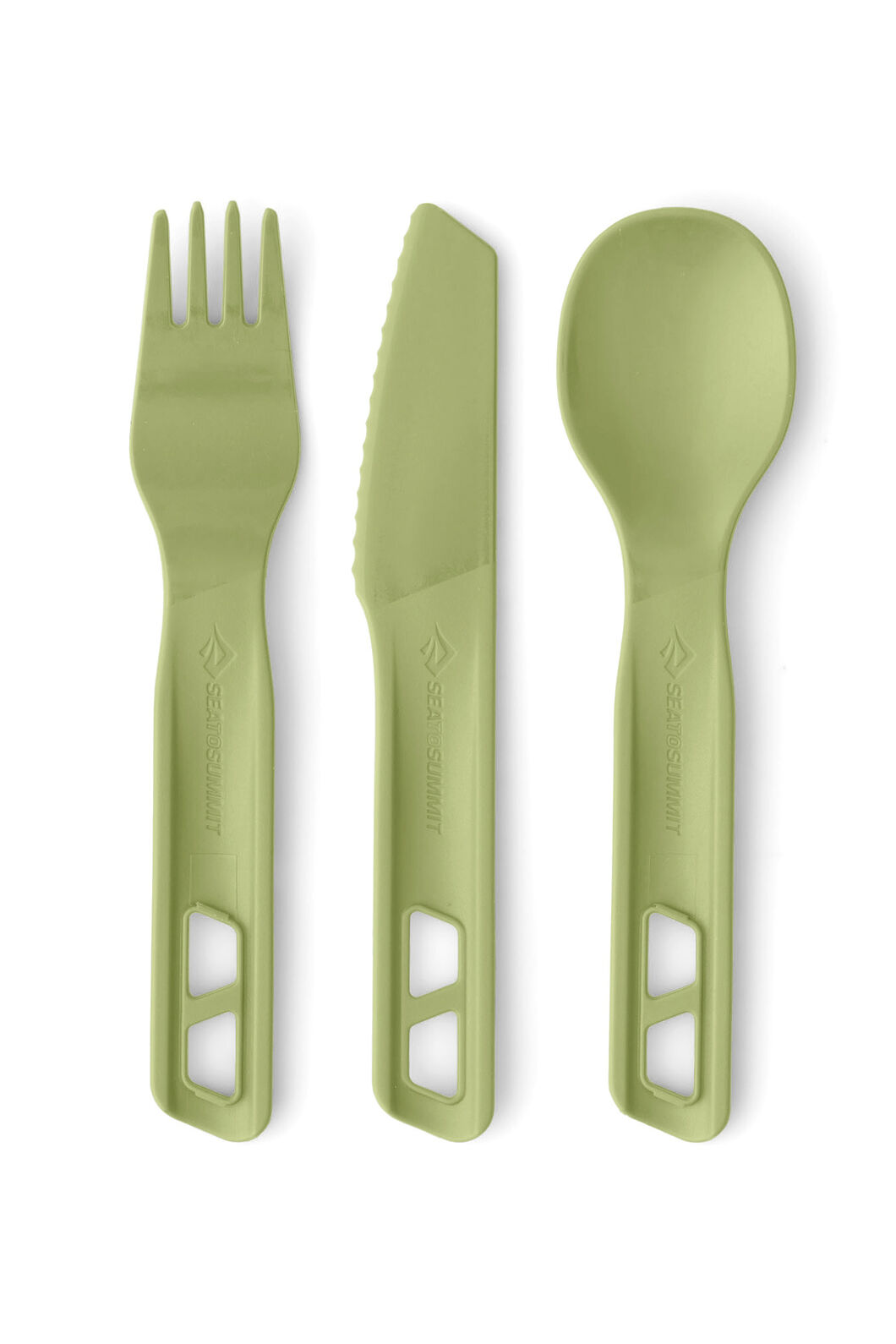 Sea to Summit 3-Piece Horizon Cutlery Set - Tarragon, Tarragon, hi-res