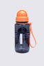 Macpac Kids' Water Bottle &mdash; 400ml, Retro Logo Naval Academy, hi-res