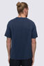 Macpac Men's Limitless Repreve&reg;  Short Sleeve T-Shirt, Navy, hi-res