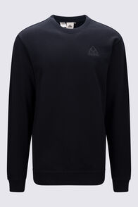 Macpac Men's Vintage Heavyweight Fairtrade Organic Crew, Black, hi-res