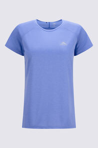 Macpac Women's Cass Short Sleeve T-Shirt, Persian Jewel Marle, hi-res