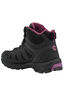 Hi-Tec Women's Raven Mid WP Hiking Boots, Black/Grape Wine, hi-res