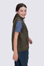 Macpac Kids' Pulsar Alpha Insulated Vest, Grape Leaf/Green Camo Print, hi-res
