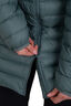 Macpac Women's Uber Light Hooded Down Coat, Silver Pine, hi-res