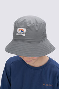 Macpac Kids' Winger Reversible Bucket Hat, Agave/Oceana, hi-res