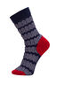 Macpac Kids' Footprint Sock, Medieval/White, hi-res
