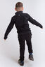 Macpac Kids' Mini Mountain Fleece Jacket, Black/High RIse, hi-res