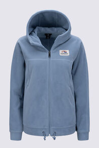 Macpac Women's Heritage Windproof Fleece Jacket, Windward Blue, hi-res