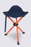 Macpac Tripod Stool V2, Deep Blue/Orange, hi-res