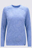 Macpac Women's Brunner Base Layer Long Sleeve Top, Hydrangea, hi-res