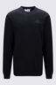 Macpac Men's Vintage Heavyweight Fairtrade Organic Cotton Crew, Black, hi-res
