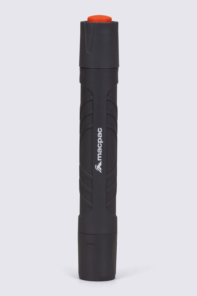 Macpac TrailLite Torch RDF270 Lumens, Charcoal/Orange, view 1