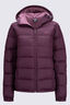 Macpac Women's Halo Hooded Down Jacket ♺, Wine Tasting, hi-res
