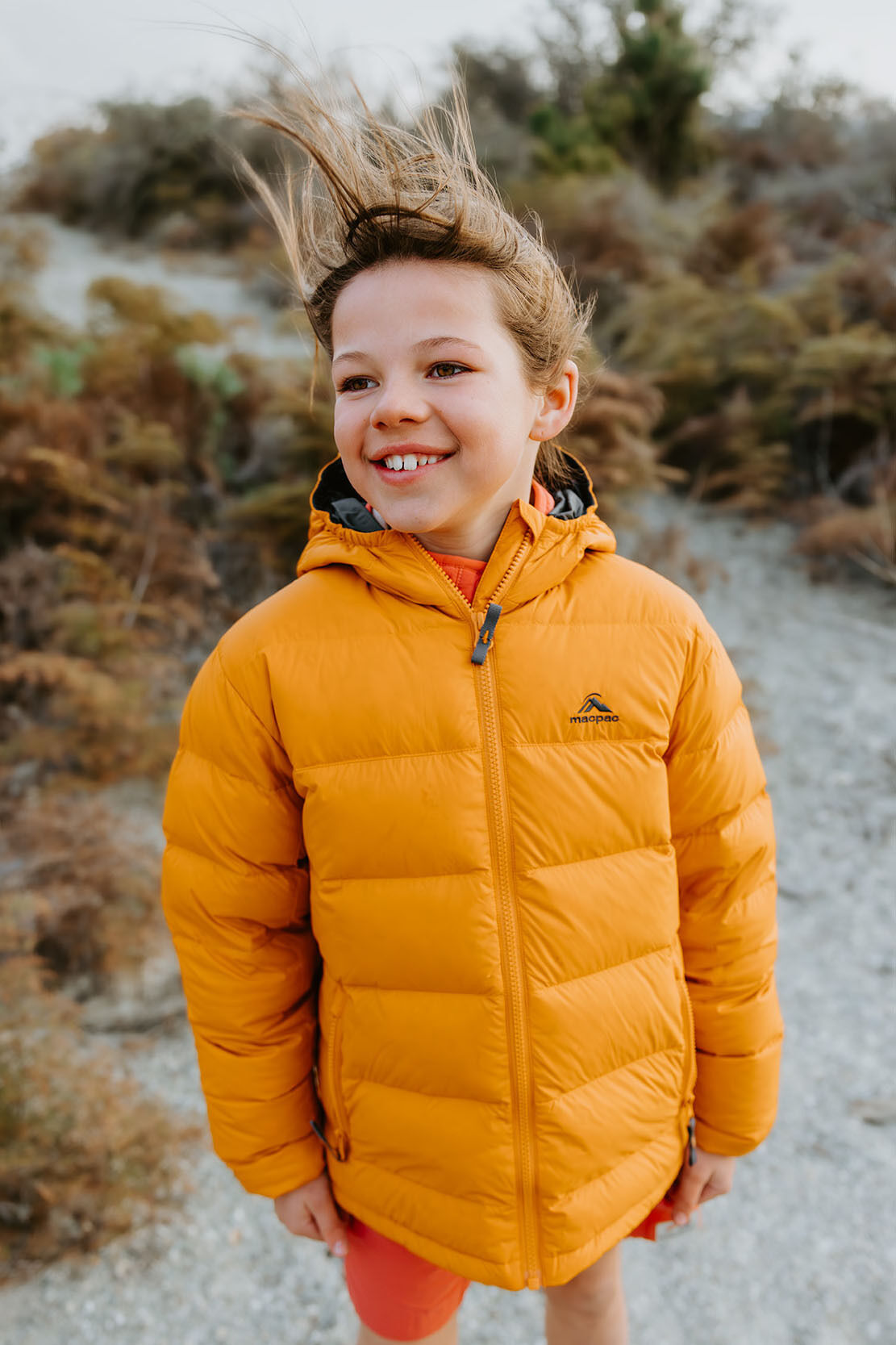 Macpac Kids Halo Hooded Down Jacket Macpac
