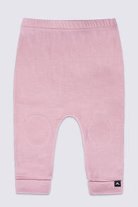 Macpac Baby 150 Merino Long Johns, Peachskin, hi-res