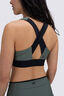 Macpac Women's Southshore Bikini Top, Black/Duck Green, hi-res