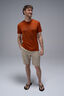 Macpac Men&rsquo;s Braided River Merino 180 T-Shirt, Bombay Brown, hi-res