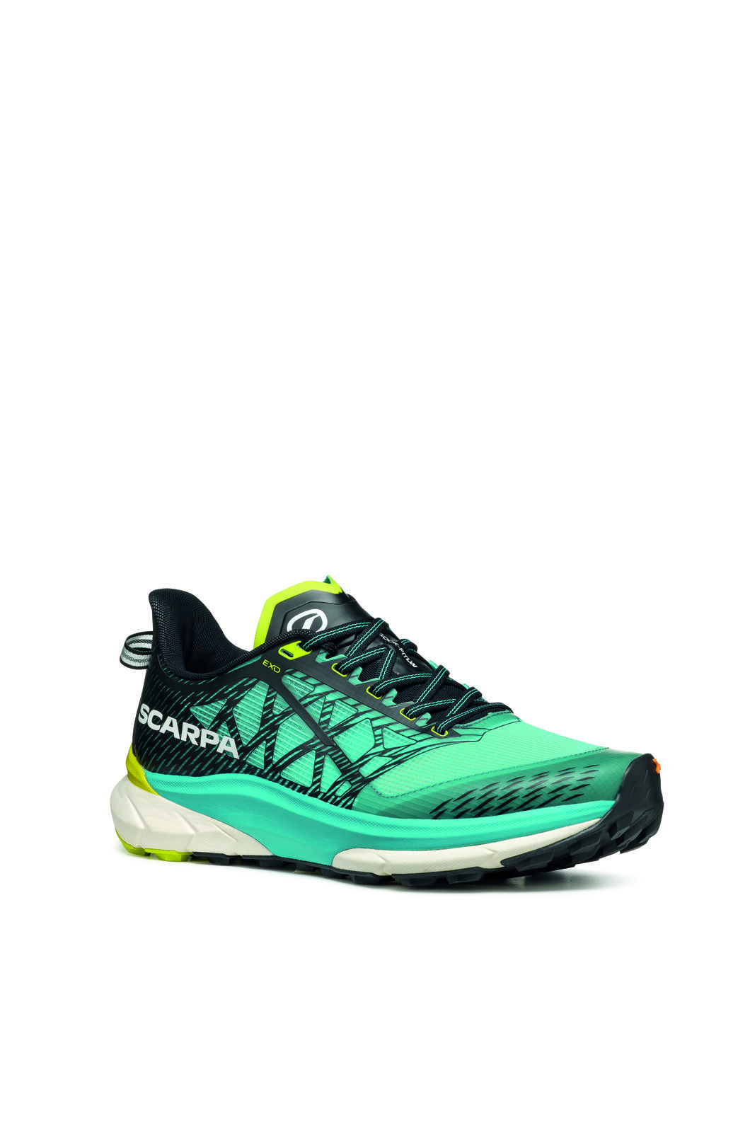 Scarpa Men's Golden Gate 2 Running Shoes, Azure/Lime, hi-res
