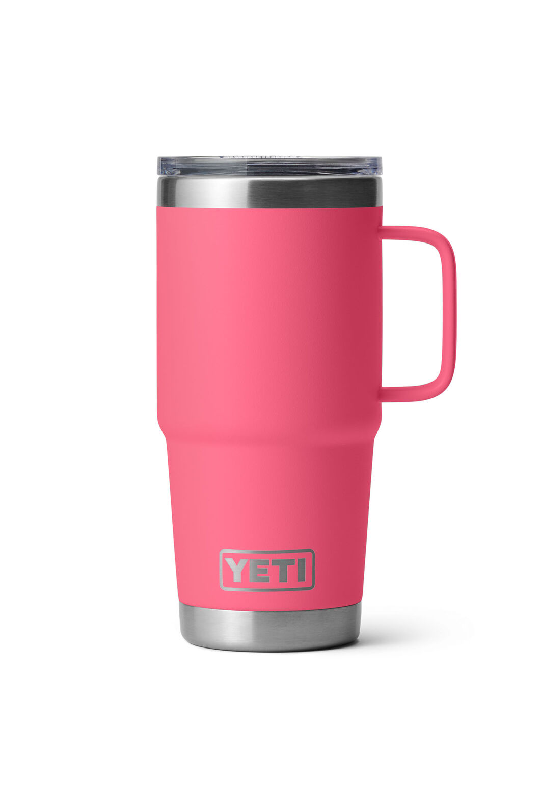 YETI&reg; 20 oz Travel Mug with Stronghold Lid, Tropical Pink, hi-res