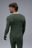 Macpac Men's 220 Merino Long Sleeve Top, Bronze Green, hi-res
