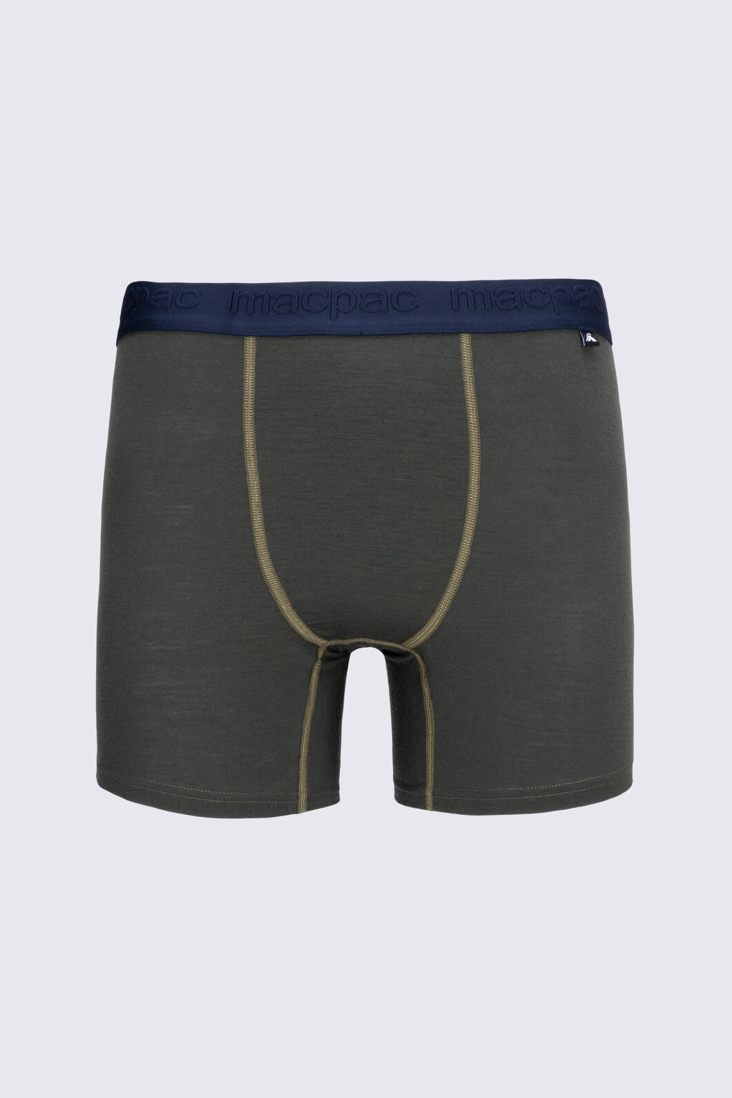 Macpac Men's 180 Merino Boxers, Kombu Green, hi-res