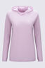 Macpac Women's Trail Long Sleeve Hooded Top, Corsage, hi-res