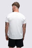 Macpac Men's Taylor Range Fairtrade Organic Cotton Short Sleeve T-Shirt, Bright White, hi-res