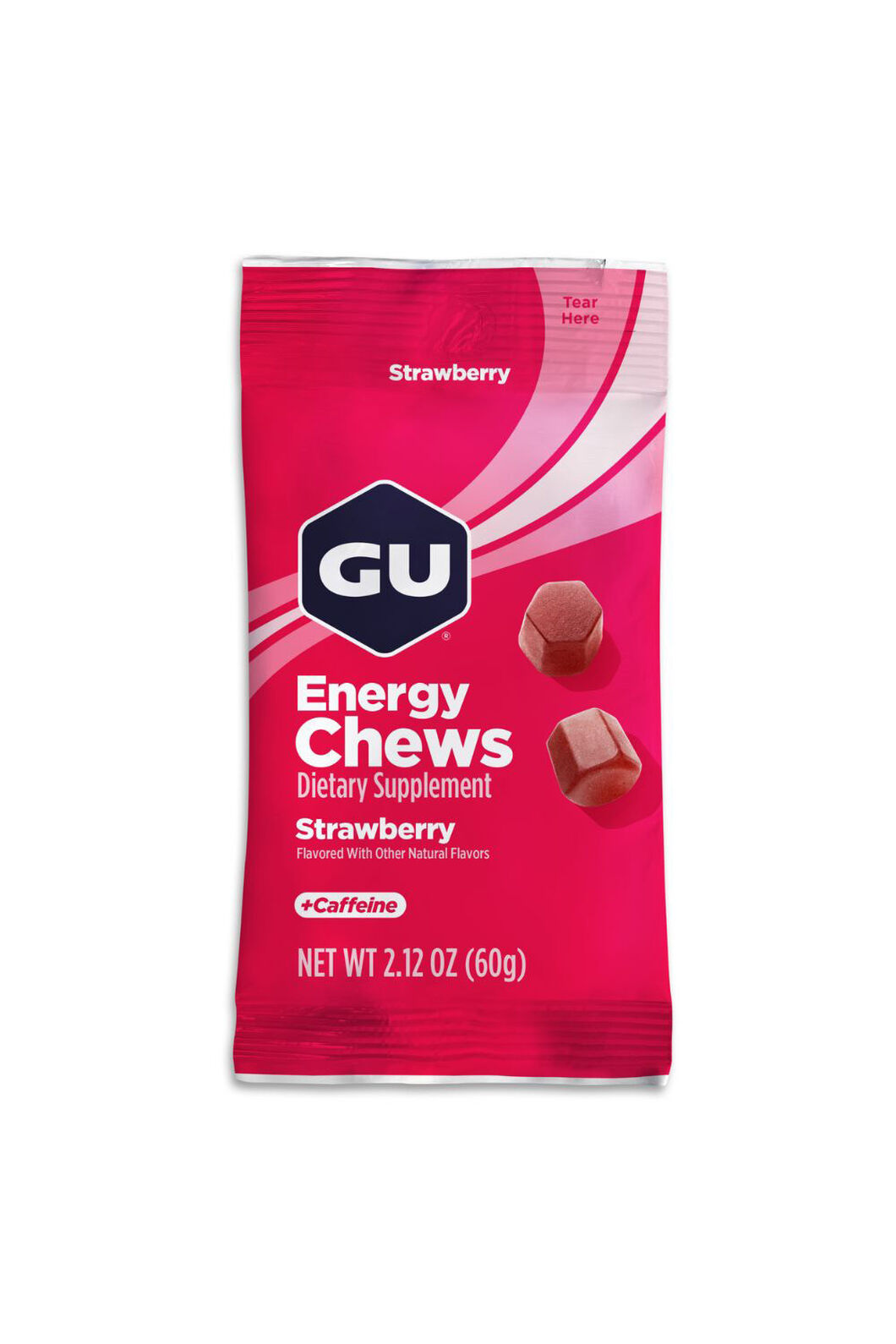 GU Energy Chews - Strawberry, None, hi-res