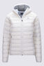 Macpac Women's Uber Light Hooded Down Jacket ♺, Tofu, hi-res
