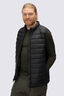 Macpac Men's Uber Light Down Vest ♺, Black, hi-res