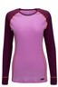 Macpac Women's Geothermal Long Sleeve Top, Amaranth/Orchid, hi-res