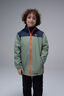 Macpac Kids' Pack-It Jacket V2, Navy/Hedge Green, hi-res