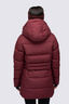 Macpac Women's Aurora Hooded Down Coat, Truffle, hi-res