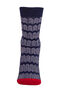 Macpac Kids' Footprint Sock, Medieval/White, hi-res