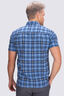 Macpac Men's Campfire Shirt, Blue Plaid, hi-res