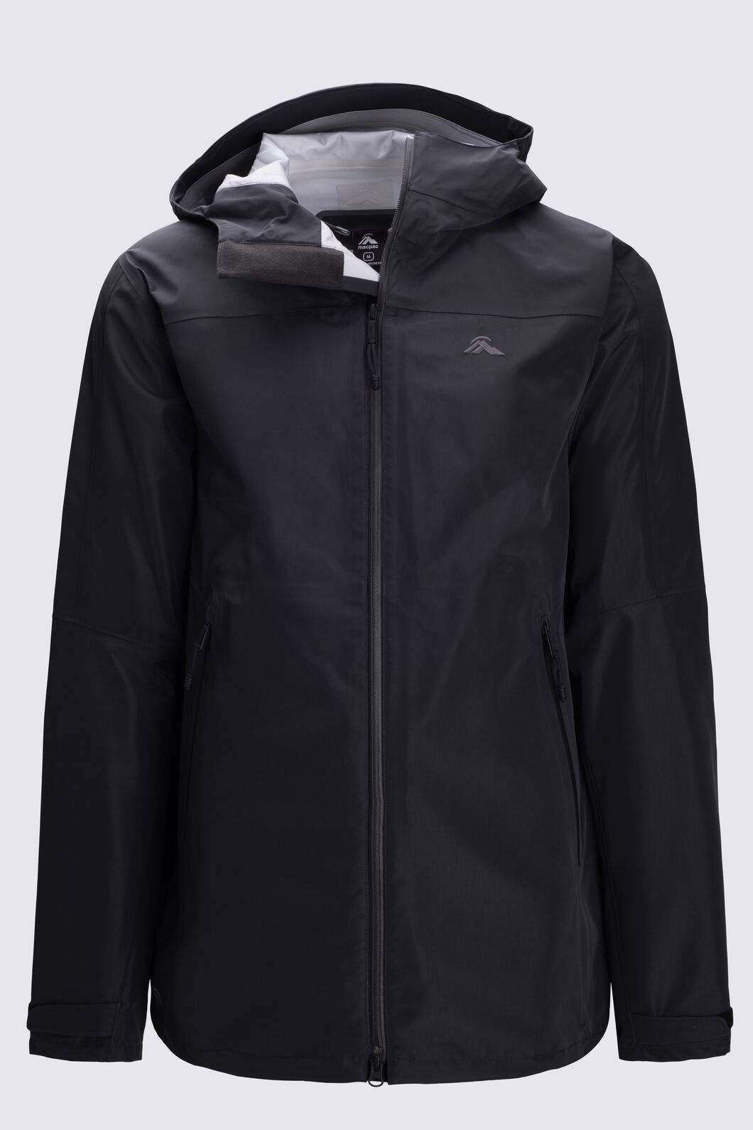 Macpac Men's Grafton Raincoat, Black, hi-res