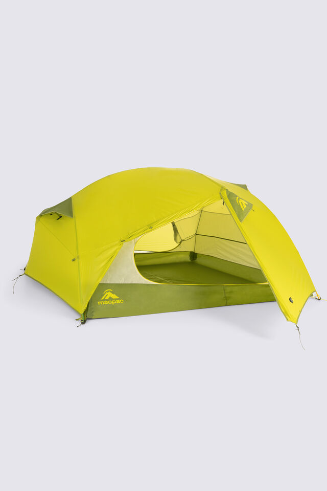 Macpac Macpac Trilight 3+ Person Tent, Citronelle/Woodbine, view 1