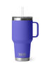 YETI® Rambler® Mug with Straw Cap — 35 oz, Ultramarine Violet, hi-res