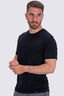 Macpac Men's Lyell 180 Merino T-Shirt, Black, hi-res