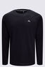 Macpac Men's Trail Long Sleeve T-Shirt, Black, hi-res