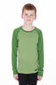 Macpac Kids' Geothermal Long Sleeve Top, Juniper/Jade Green, hi-res