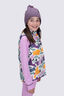Macpac Kids' Pulsar Alpha Insulated Vest, Plum/Print, hi-res