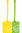 Go Travel Luggage Tags Twin Pack  , Yellow/Green, hi-res