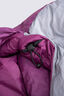 Macpac Women's Dusk 400 Down Sleeping Bag (3&deg;C), Sleet/Magenta, hi-res