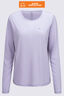 Macpac Women's Trail Long Sleeve T-Shirt, Thistle, hi-res